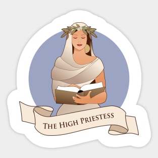 Tarot Arcana: The High Priestess Sticker